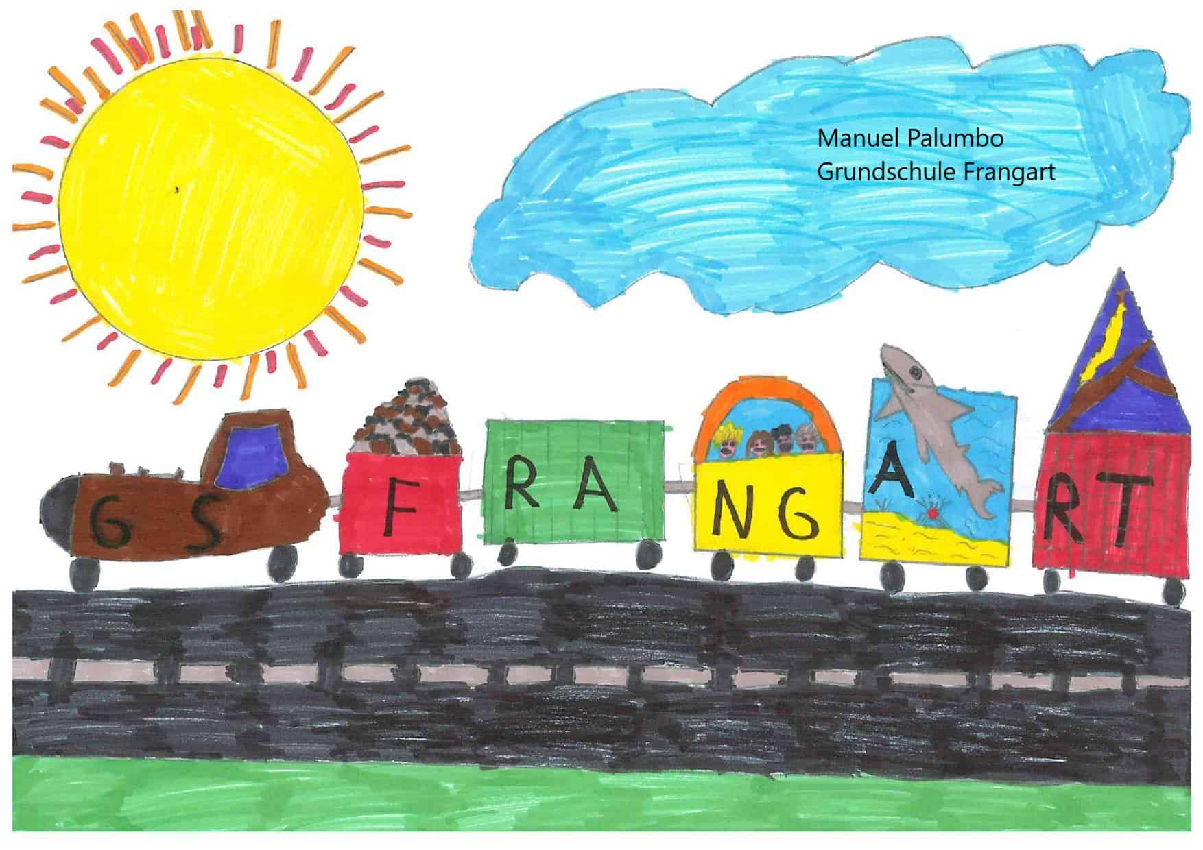 4.Klasse Grundschule Frangart2 Manuel Palumbo mit Namen